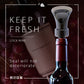 🍷 50% OFF NOW! 🧪 2-in-1 Wine Saver – Vacuum Pump & Sealer, Preserves Freshness & Aroma ✨