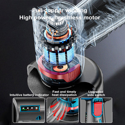 【FREE SHIPPING】Mini Angle Grinder Without Brushes