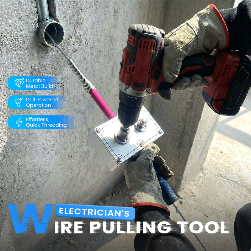 🔥【50% OFF】Professional Electrician's Wire Pulling Assistant Tool