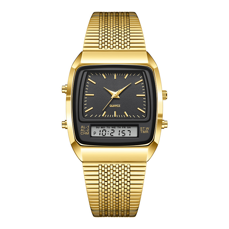 ⌚ 60% OFF NOW! ✨ Retro Style Square Face Multifunction Watch – Chronograph, Date Display & Classic Design 🕰️
