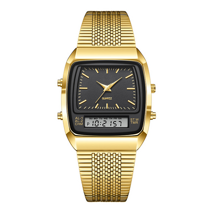 ⌚ 60% OFF NOW! ✨ Retro Style Square Face Multifunction Watch – Chronograph, Date Display & Classic Design 🕰️