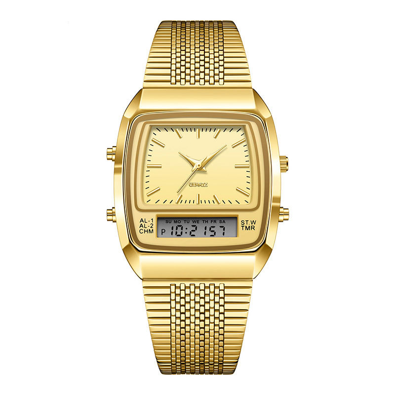 ⌚ 60% OFF NOW! ✨ Retro Style Square Face Multifunction Watch – Chronograph, Date Display & Classic Design 🕰️
