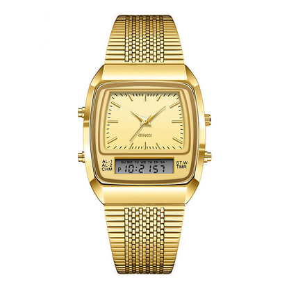 ⌚ 60% OFF NOW! ✨ Retro Style Square Face Multifunction Watch – Chronograph, Date Display & Classic Design 🕰️