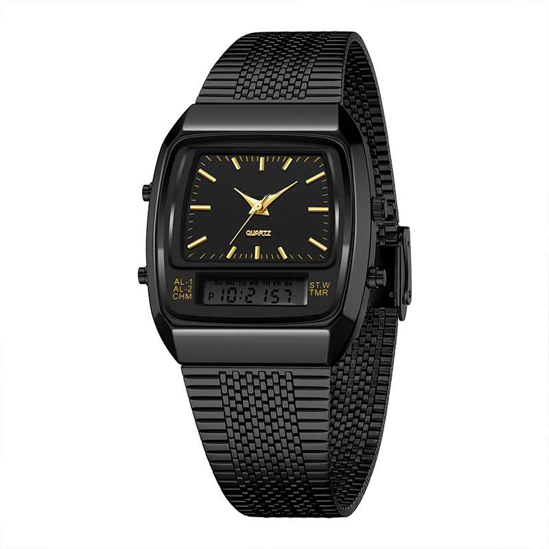 ⌚ 60% OFF NOW! ✨ Retro Style Square Face Multifunction Watch – Chronograph, Date Display & Classic Design 🕰️