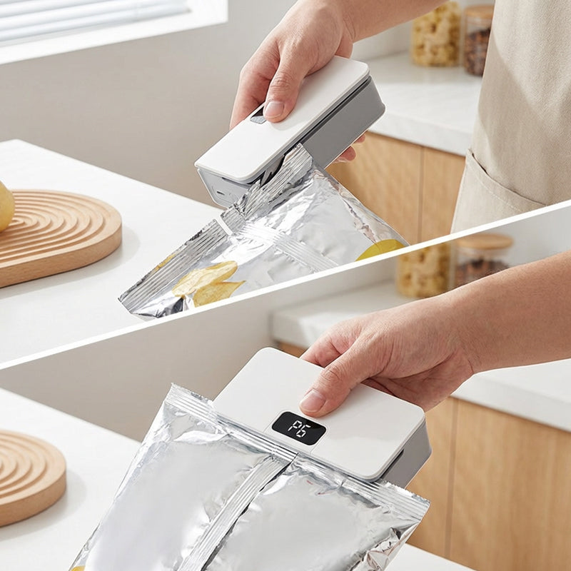 📢📢50% OFF !!!⏰Rechargeable 2-in-1 Mini Bag Sealer with Cutter