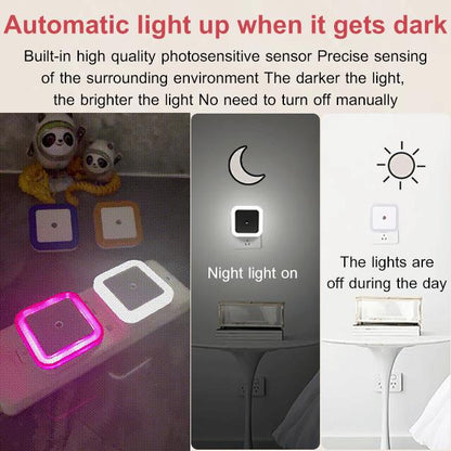🎉 2026 Sale — Over 88,000 Sold! 🌙 Plug-in LED Night Light – Dusk-to-Dawn Sensor & Warm White Glow 🏠
