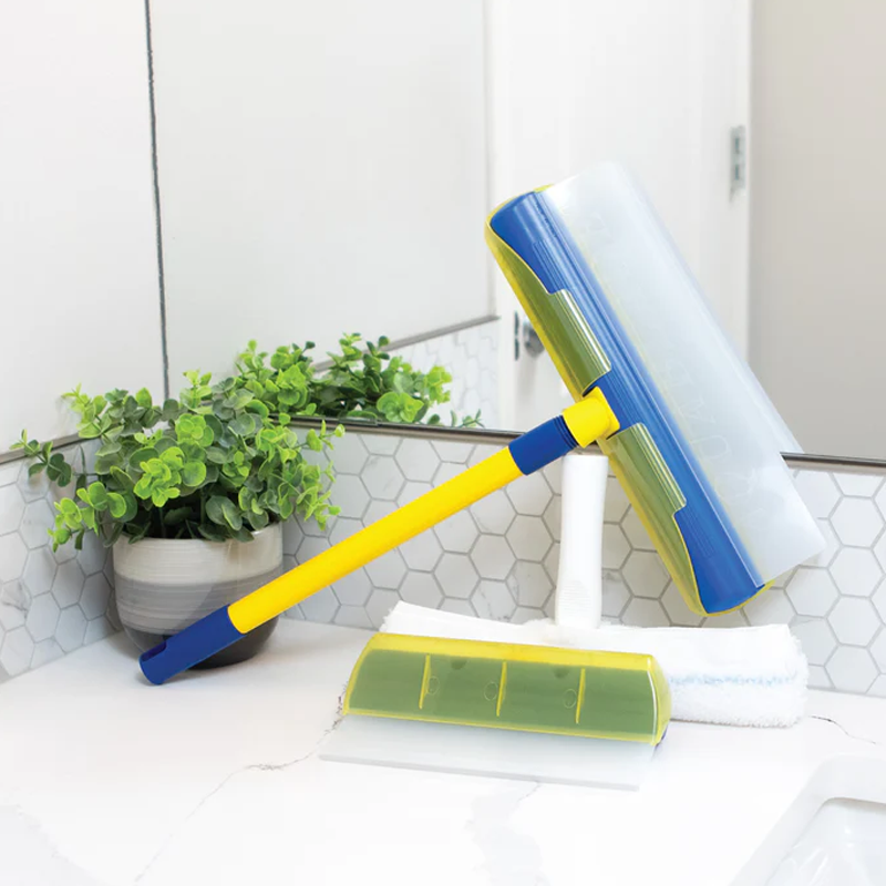 🌞Fresh Spring Cleaning with 50% Off!🧽 5-Piece Scratch-Free Window Wiper Set – Streak-Free Clean Glass & Car Windows