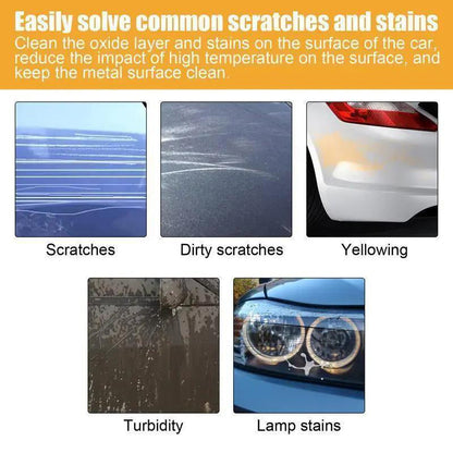 🚗 BUY 2 GET 1 FREE! ✨ Pxcxu Universal Car Scratch Remover Wax – Removes Scratches, Restores Shine & Easy Application 💧