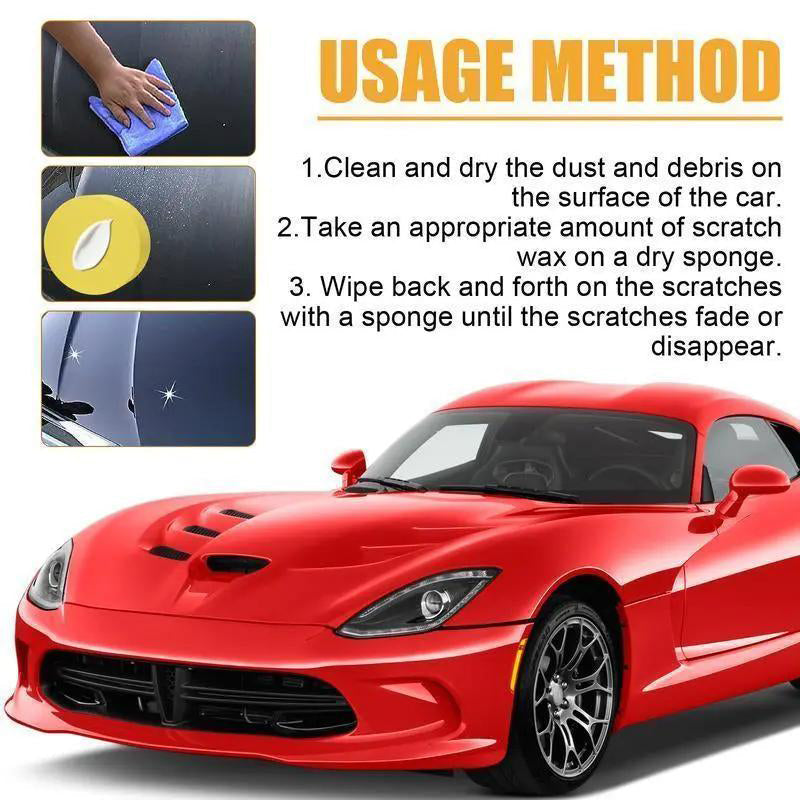 🚗 BUY 2 GET 1 FREE! ✨ Pxcxu Universal Car Scratch Remover Wax – Removes Scratches, Restores Shine & Easy Application 💧