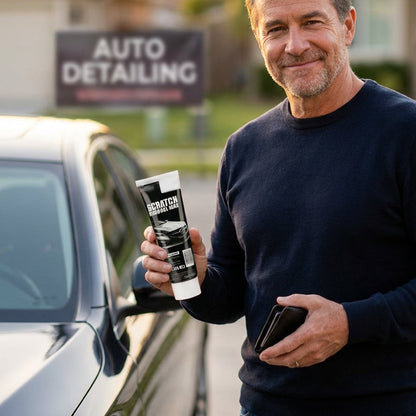 🚗 BUY 2 GET 1 FREE! ✨ Pxcxu Universal Car Scratch Remover Wax – Removes Scratches, Restores Shine & Easy Application 💧