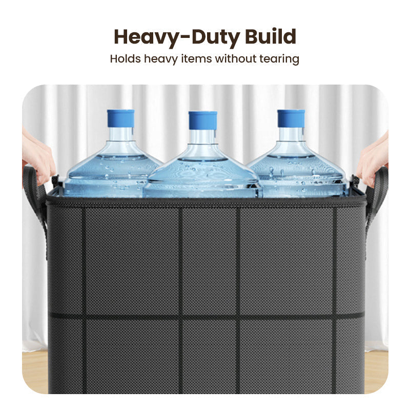 🗄️Limited Time Offer $15.99! 🛏️Large Capacity Dust-Proof Bedding Storage Bag, Heavy Duty Foldable Comforter Clothes Organizer with Handles