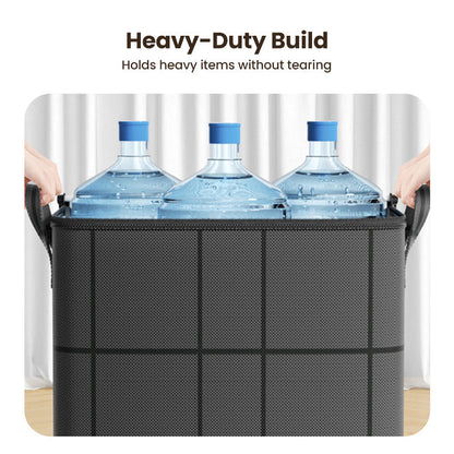 🗄️Limited Time Offer $15.99! 🛏️Large Capacity Dust-Proof Bedding Storage Bag, Heavy Duty Foldable Comforter Clothes Organizer with Handles