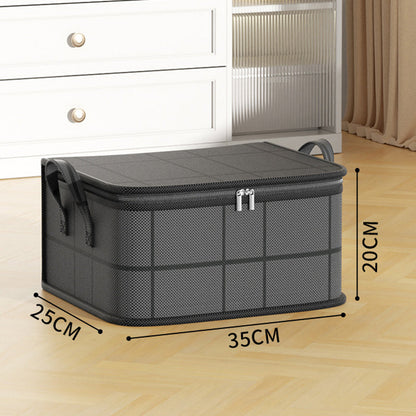 🗄️Limited Time Offer $15.99! 🛏️Large Capacity Dust-Proof Bedding Storage Bag, Heavy Duty Foldable Comforter Clothes Organizer with Handles