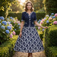 📢50% OFF!!!⏰Elegant Floral Print A-Line Dress