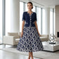 📢50% OFF!!!⏰Elegant Floral Print A-Line Dress