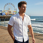 💐50% OFF ! Men's Button-Down Shirt – Breathable & Quick-Dry 🏃💨
