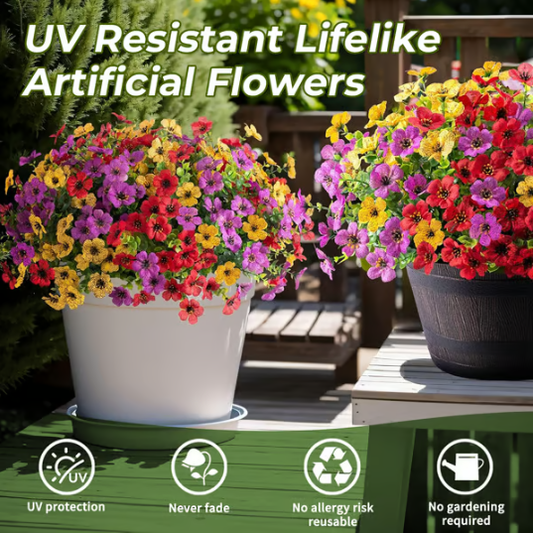 💐 BUY 1 GET 1 FREE! 🌱 Exquisite Artificial Flowers – Lifelike, Fade-Resistant & Perfect for Home Decor 🏡