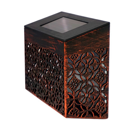 💡 50% OFF NOW! ☀️ Solar Powered LED Hollow Wall Light – Decorative, Auto On/Off & Weatherproof for Pathway & Yard 🏡