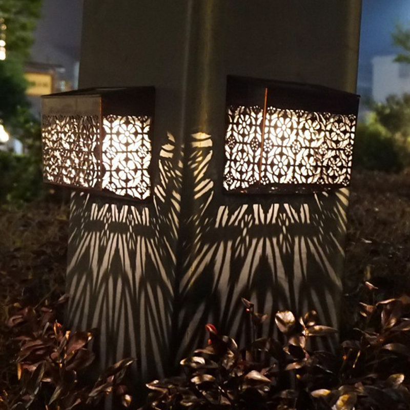 💡 50% OFF NOW! ☀️ Solar Powered LED Hollow Wall Light – Decorative, Auto On/Off & Weatherproof for Pathway & Yard 🏡