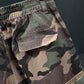 Men's Studded Camo Cargo Shorts