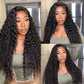 ISEE HAIR Human Hair Crochet Extensions–Knotless Boho BraidsMultiple Curly & Wave Textures