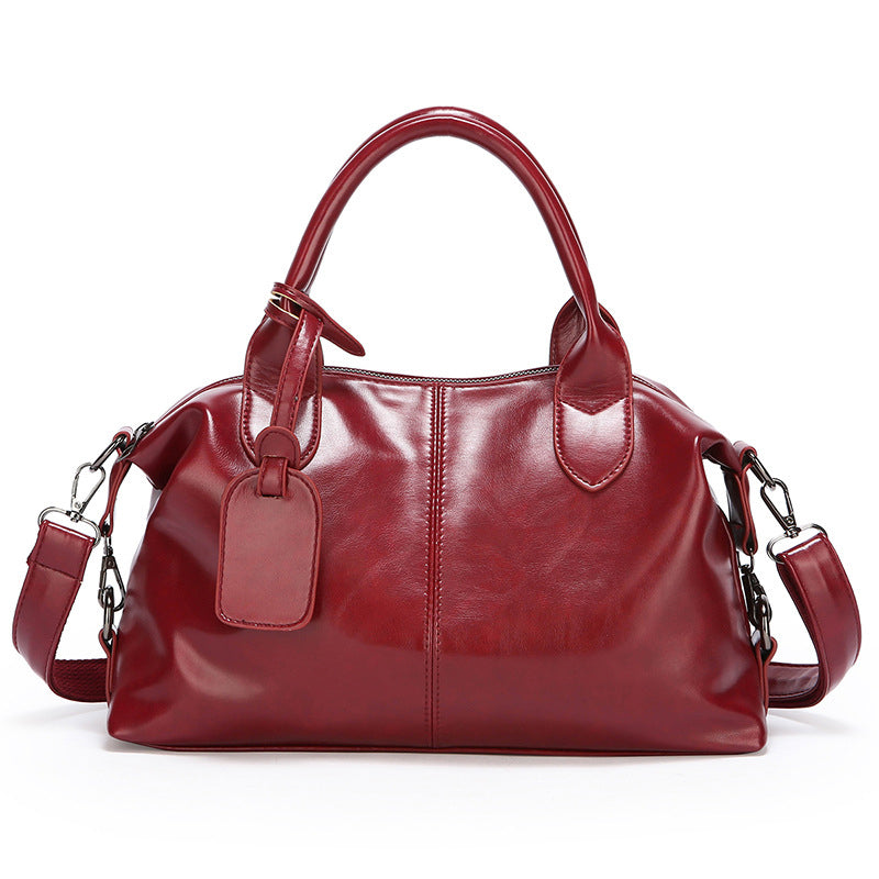 Large Capacity Women's Soft Top-Handle Handbag