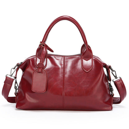 Large Capacity Women's Soft Top-Handle Handbag