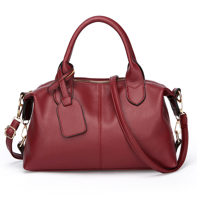 Large Capacity Women's Soft Top-Handle Handbag