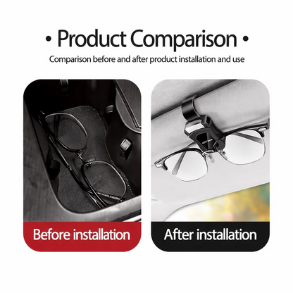 Sun Visor Glasses Holder Clip