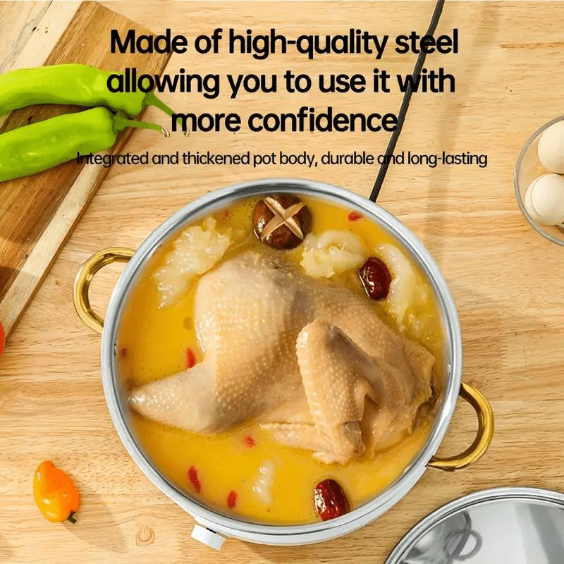 🍳 60% OFF  & FREE SHIPPING NOW !🔥 5-Piece Stainless Steel Cookware Set with Glass Lids – Durable, Even Heat Distribution & Elegant Design ✨