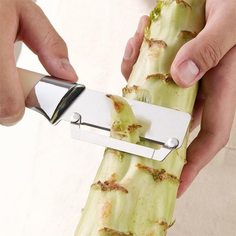 🥕 BUY 1 GET 1 FREE! 🎁 Multi-functional Kitchen Peeler – Sharp Stainless Steel Blade, Ergonomic Handle & Swiveling Dual-Action ✨