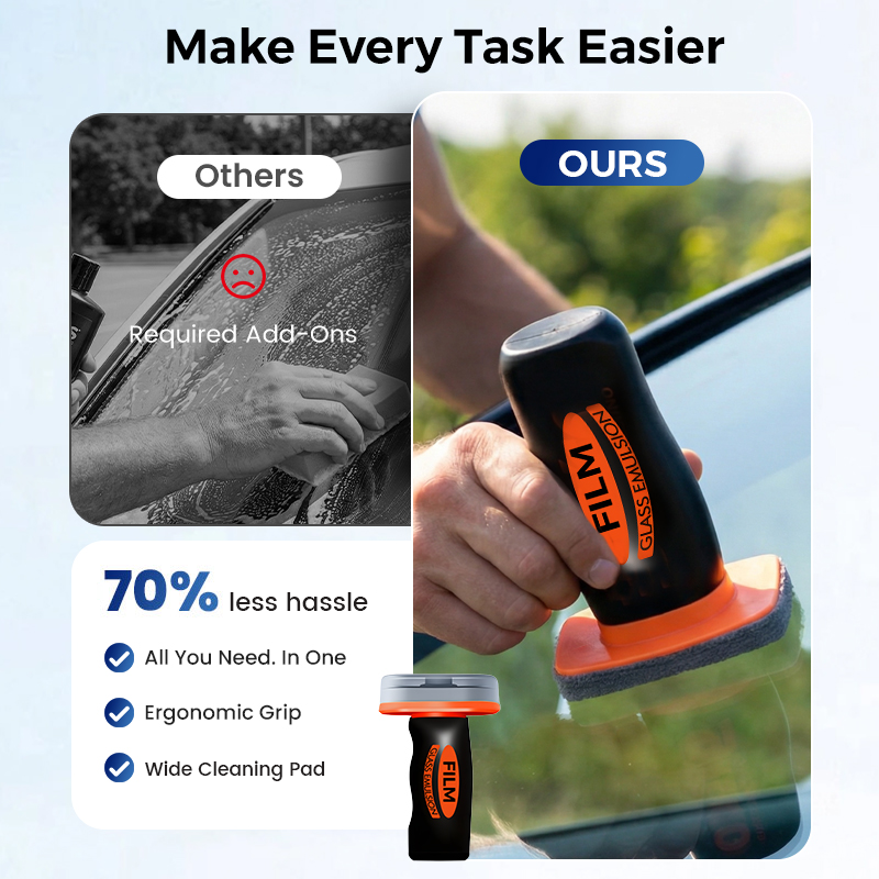 🔥Buy 3 Get 2 Free🔥 Auto Glass Side Window Oil Film Removal Cleaner