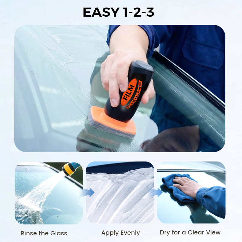 🔥Buy 3 Get 2 Free🔥 Auto Glass Side Window Oil Film Removal Cleaner