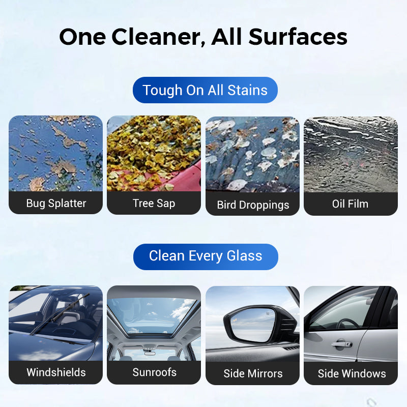 🔥Buy 3 Get 2 Free🔥 Auto Glass Side Window Oil Film Removal Cleaner