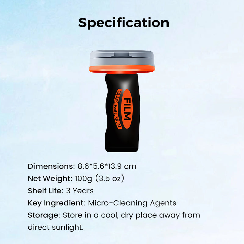 🔥Buy 3 Get 2 Free🔥 Auto Glass Side Window Oil Film Removal Cleaner