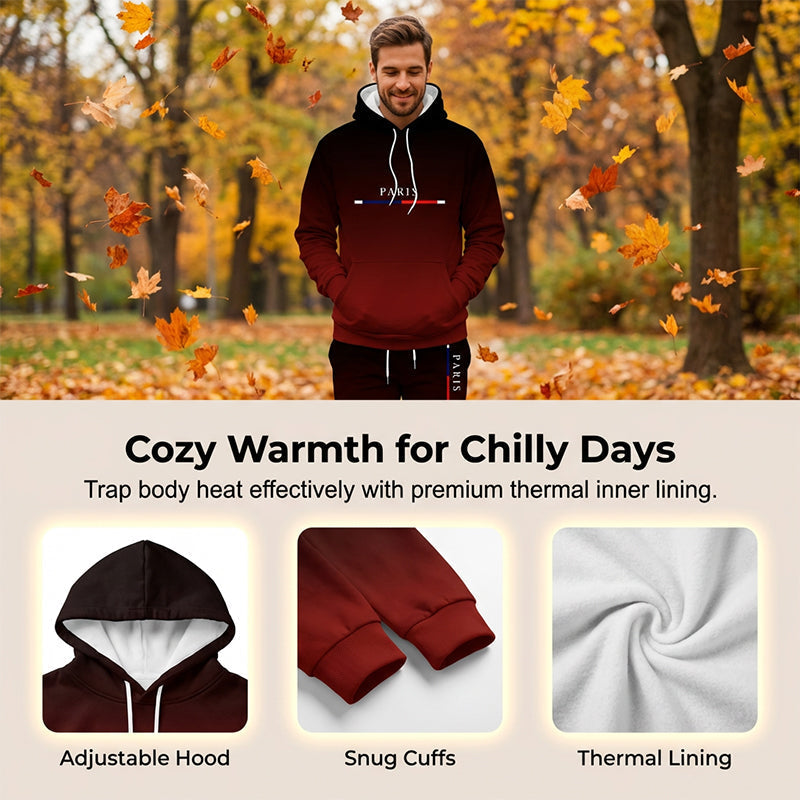 👖New arrival 40% OFF!🧥Men's Gradient Tracksuit Set - Hoodie and Sweatpants