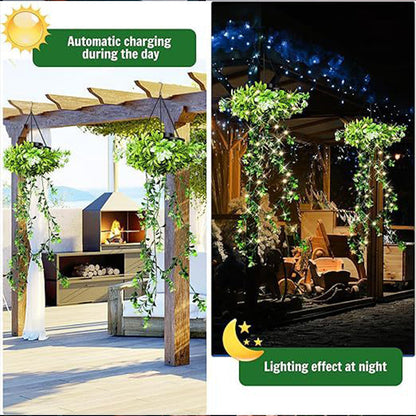 💡Solar Ivy Lights – Charming Outdoor Decor 🌿