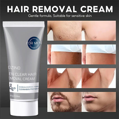 ⏳Limited-time 50% off⏰Men's Fast-Acting Hair Removal Cream🪒🧴Buy 3 Get 2 Free (5 PCS) & ✈️Free Shipping