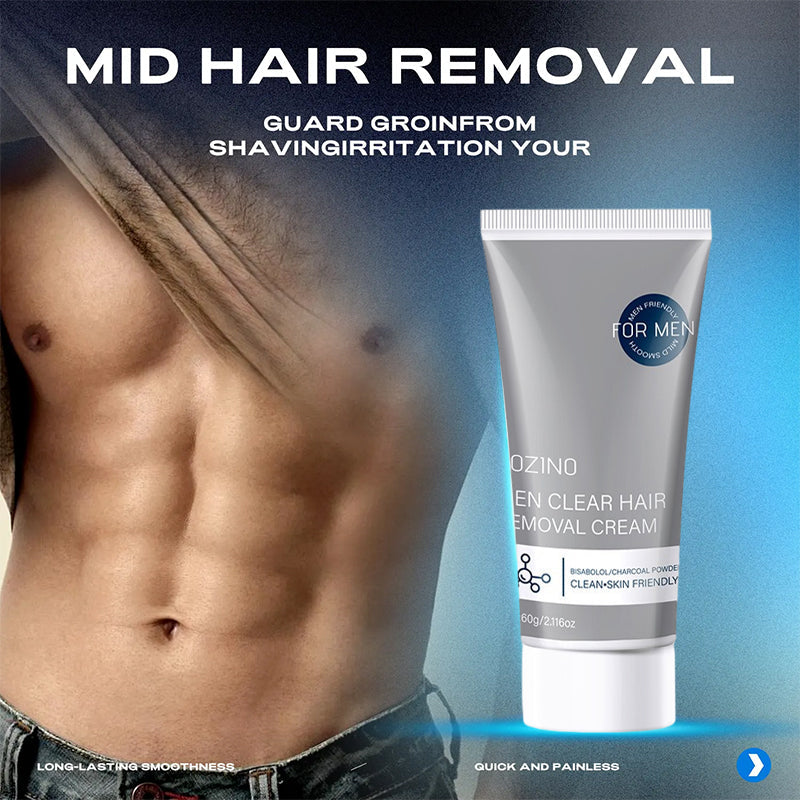 ⏳Limited-time 50% off⏰Men's Fast-Acting Hair Removal Cream🪒🧴Buy 3 Get 2 Free (5 PCS) & ✈️Free Shipping