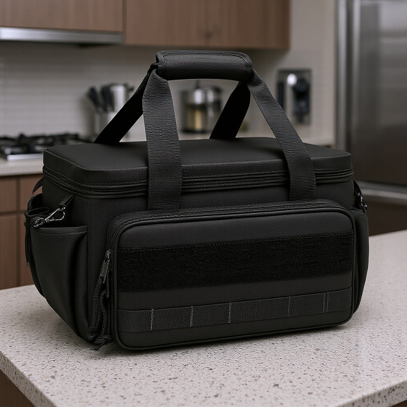 🔥Ultimate Heavy-Duty Canvas Tool Bag with MOLLE System | Professional Organizer & Multi-Pocket Technician Carrier
