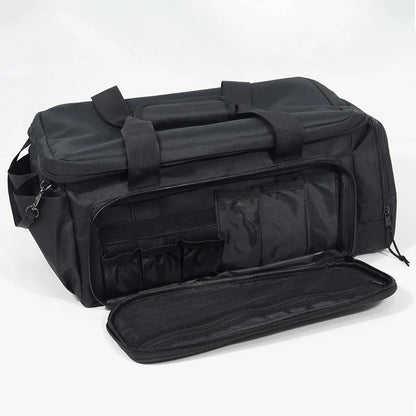 🔥Ultimate Heavy-Duty Canvas Tool Bag with MOLLE System | Professional Organizer & Multi-Pocket Technician Carrier
