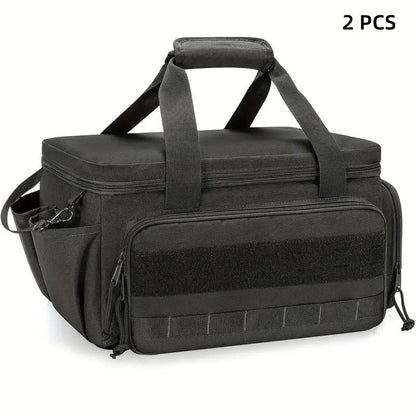 🔥Ultimate Heavy-Duty Canvas Tool Bag with MOLLE System | Professional Organizer & Multi-Pocket Technician Carrier