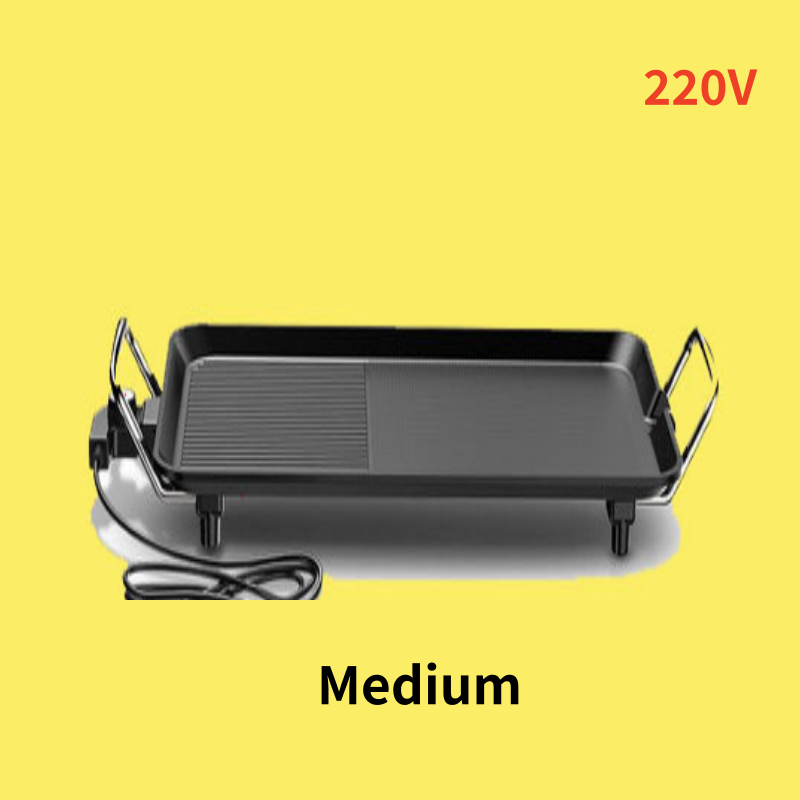 🔥Dual-Zone Electric Griddle with Handle,Extra Large Non-Stick Coating, Available in 3 sizes