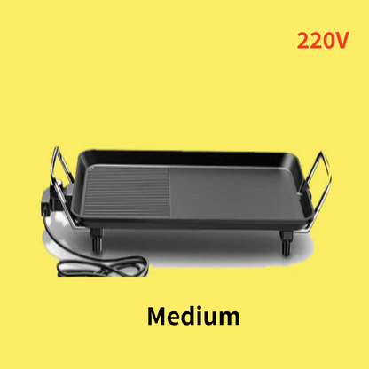 🔥Dual-Zone Electric Griddle with Handle,Extra Large Non-Stick Coating, Available in 3 sizes