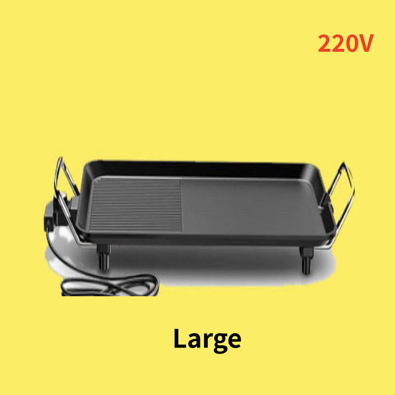🔥Dual-Zone Electric Griddle with Handle,Extra Large Non-Stick Coating, Available in 3 sizes