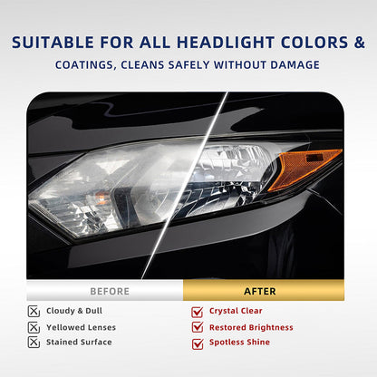 📢📢Buy 5 get 5 free⏰2-Step Car Headlight Restoration Wipe Kit