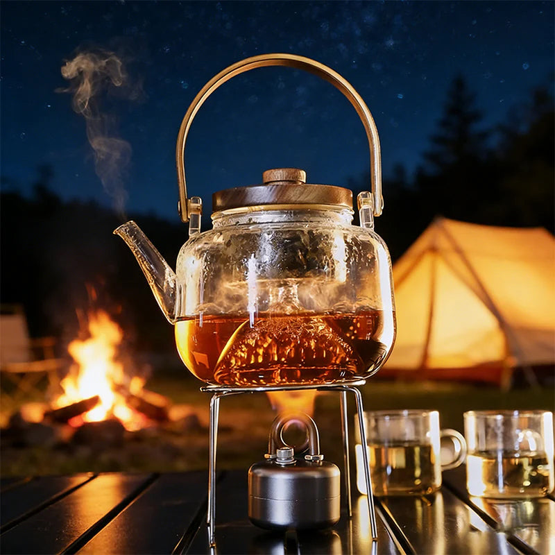 🔥 2026 Hot Sale 🔥 Mini Self-Pressurizing Alcohol Stove for Outdoor Camping