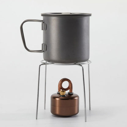 🔥 2026 Hot Sale 🔥 Mini Self-Pressurizing Alcohol Stove for Outdoor Camping
