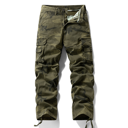 【FREE SHIPPING】Men's Relaxed Fit Camo Cargo Pants