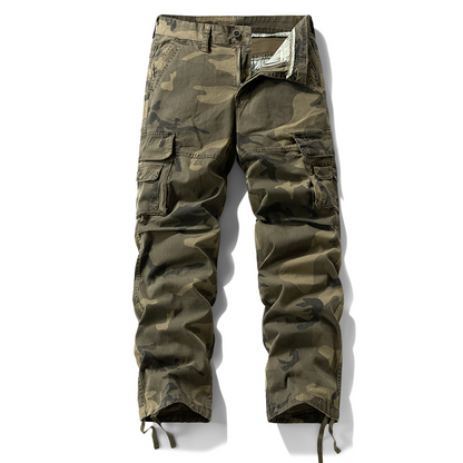 【FREE SHIPPING】Men's Relaxed Fit Camo Cargo Pants